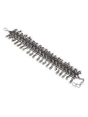 silver brass cuffs bracelet - 17550380 - Standard Image - 4