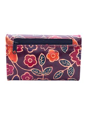 multi colored leather fold over clutch - 17550465 - Standard Image - 3