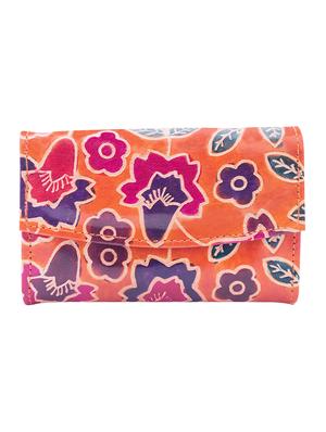 multi colored leather fold over clutch - 17550494 - Standard Image - 2