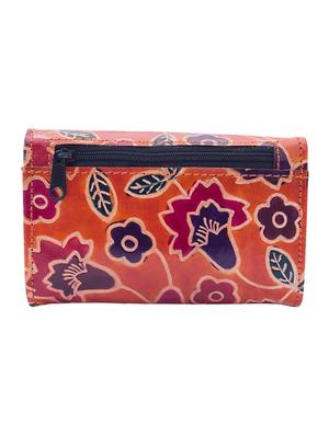 multi colored leather fold over clutch - 17550494 - Standard Image - 3