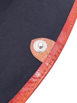 multi colored leather fold over clutch - 17550494 - Standard Image - 5