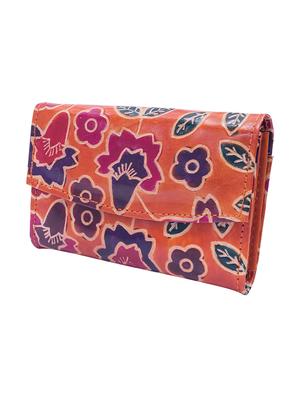 multi colored leather fold over clutch - 17550494 - Standard Image - 6