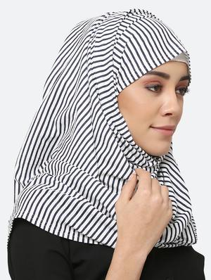 white jersey scarf - 17550572 - Standard Image - 2