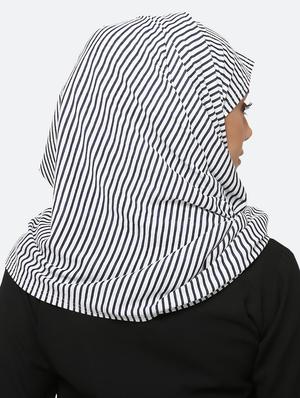 white jersey scarf - 17550572 - Standard Image - 3