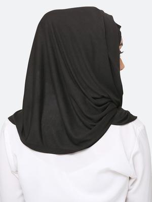 black jersey scarf - 17550573 - Standard Image - 3