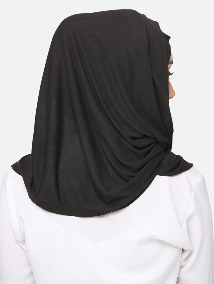 black jersey scarf - 17550573 - Zoom Image - 3