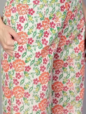 checkered kurta palazzo set - 17550661 - Standard Image - 6