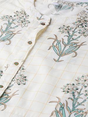 printed kurta palazzo set - 17550664 - Standard Image - 5