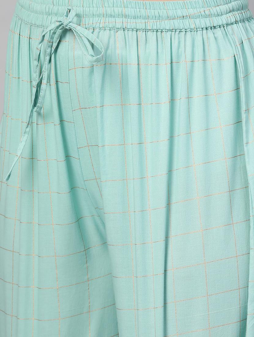printed kurta palazzo set - 17550664 - Zoom Image - 6