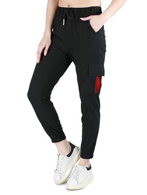 drawstring waist joggers - 17550669 - Standard Image - 2
