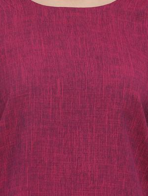 bell sleeved solid top - 17550684 - Standard Image - 4