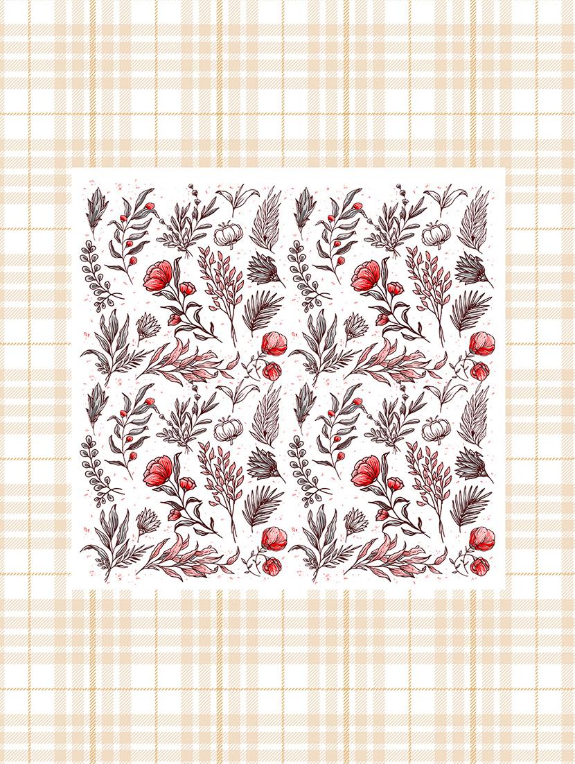 shades of shraddha double bedsheet set super king size 300 tc 100% cotton multi colour - 17550704 - Zoom Image - 4