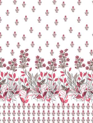 shades of shraddha double bedsheet set super king size 300 tc 100% cotton red colour - 17550727 - Standard Image - 4