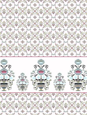 shades of shraddha double bedsheet set super king size 300 tc 100% cotton blue colour - 17550738 - Standard Image - 4