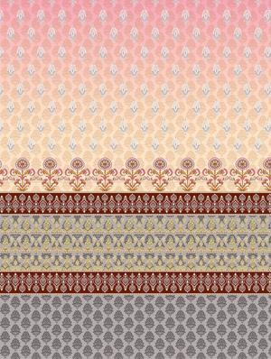 shades of shraddha double bedsheet set super king size 300 tc 100% cotton orange colour - 17550741 - Standard Image - 4