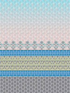 shades of shraddha double bedsheet set super king size 300 tc 100% cotton blue colour - 17550742 - Standard Image - 4