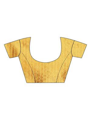 solid bordered saree with blouse - 17550883 - Standard Image - 3
