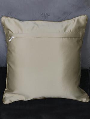 florida designer jacquard large pillow cover (beige, 40x40 cm) - 17551122 - Standard Image - 2