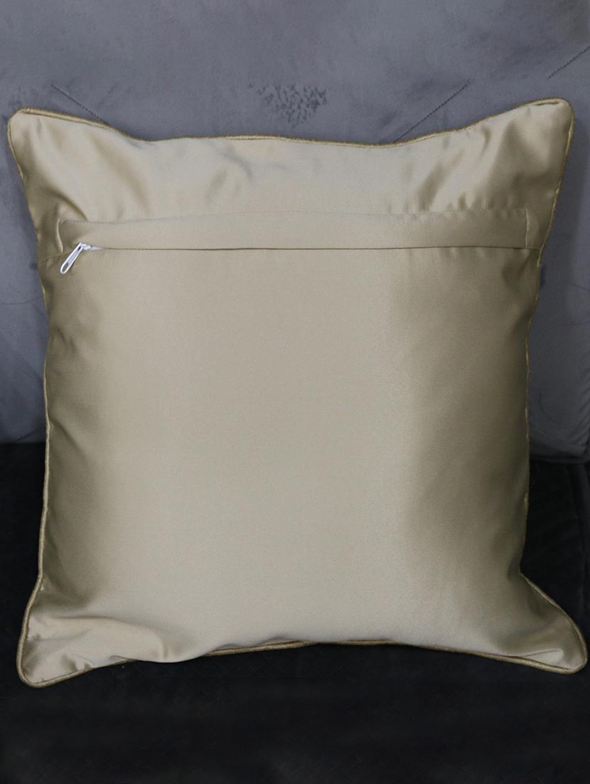 florida designer jacquard large pillow cover (beige, 40x40 cm) - 17551122 - Zoom Image - 2