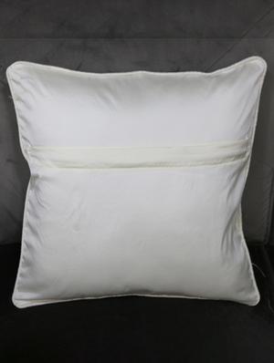 florida designer jacquard large pillow cover (beige, 40x40 cm) - 17551127 - Standard Image - 2