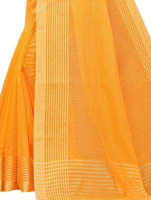 solid bordered kota doria saree with blouse - 17551156 - Standard Image - 4