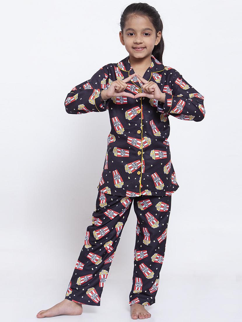 black sleepshirts nightwear - 17551170 - Zoom Image - 1