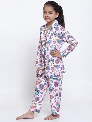 pink sleepshirts nightwear - 17551174 - Standard Image - 2