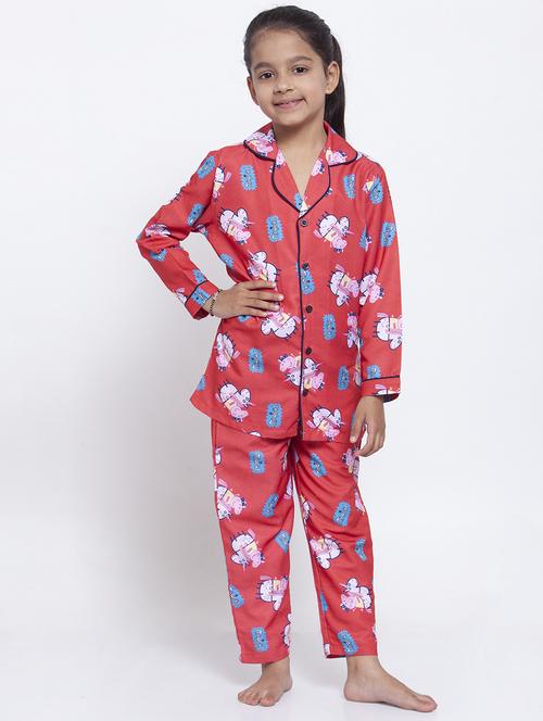 red sleepshirts nightwear - 17551176 - Standard Image - 1