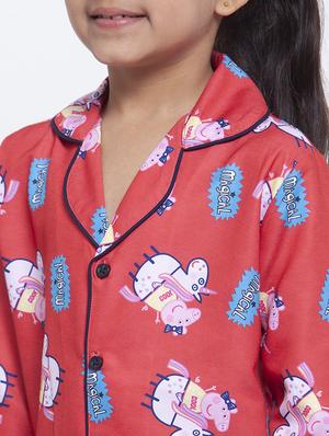 red sleepshirts nightwear - 17551176 - Standard Image - 4