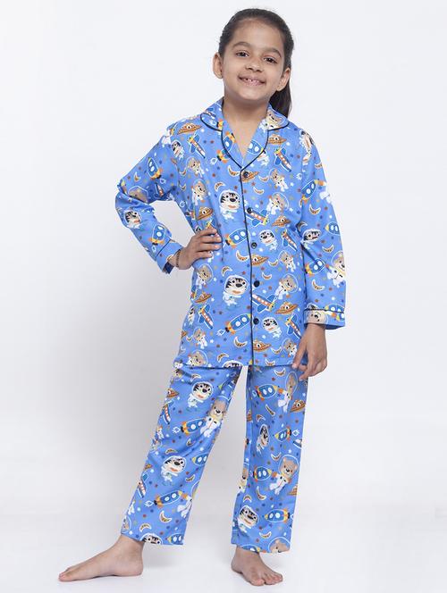 blue sleepshirts nightwear - 17551182 - Standard Image - 1
