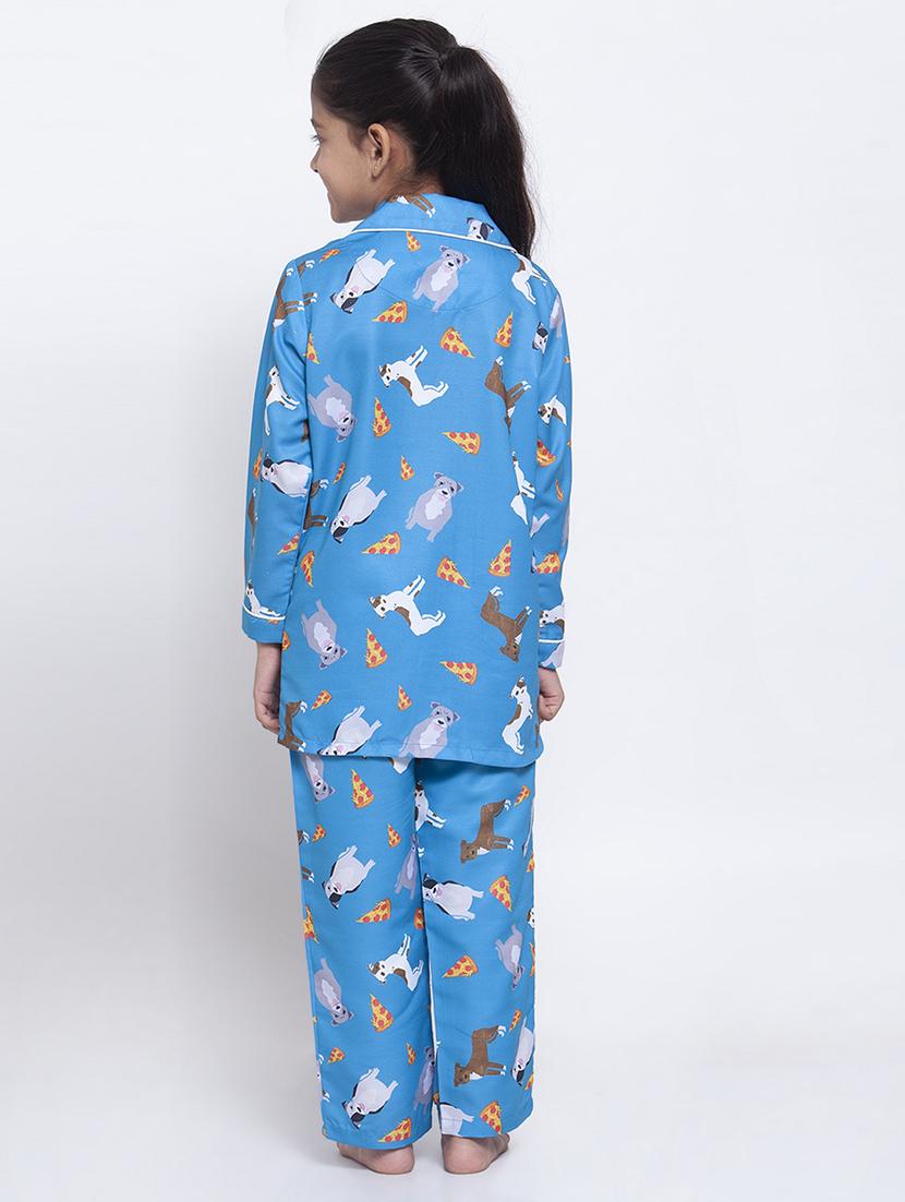 black pajama set nightwear - 17551186 - Zoom Image - 3