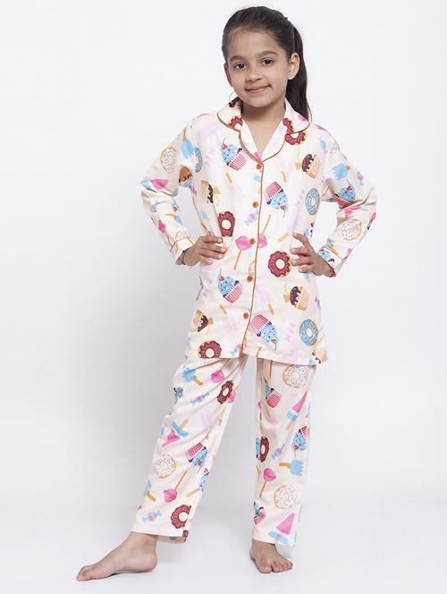 pink pajama set nightwear - 17551187 - Standard Image - 1