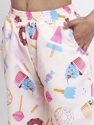 pink pajama set nightwear - 17551187 - Standard Image - 5