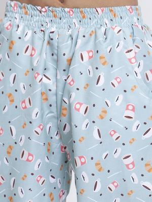 blue pajama set nightwear - 17551188 - Standard Image - 6
