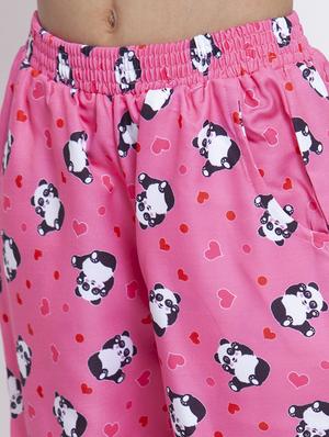 pink pajama set nightwear - 17551189 - Standard Image - 6