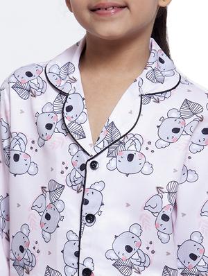 purple pajama set nightwear - 17551195 - Standard Image - 4