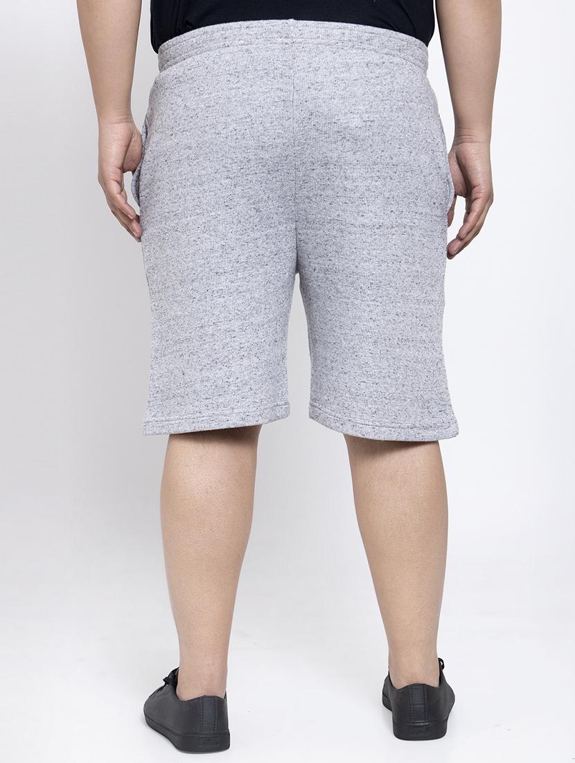 pluss grey solid bermuda short - 17551247 - Zoom Image - 3