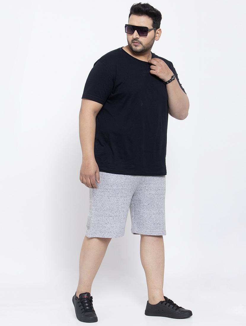pluss grey solid bermuda short - 17551247 - Zoom Image - 4
