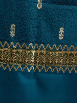 green wool blend shawl - 17551712 - Standard Image - 2