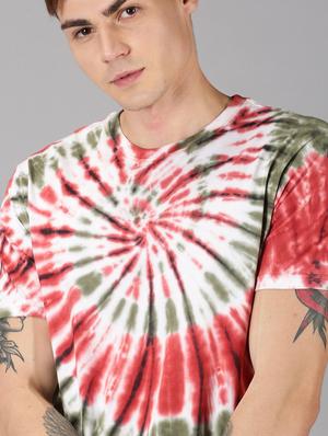 white tie & dye t-shirt - 17551731 - Standard Image - 5