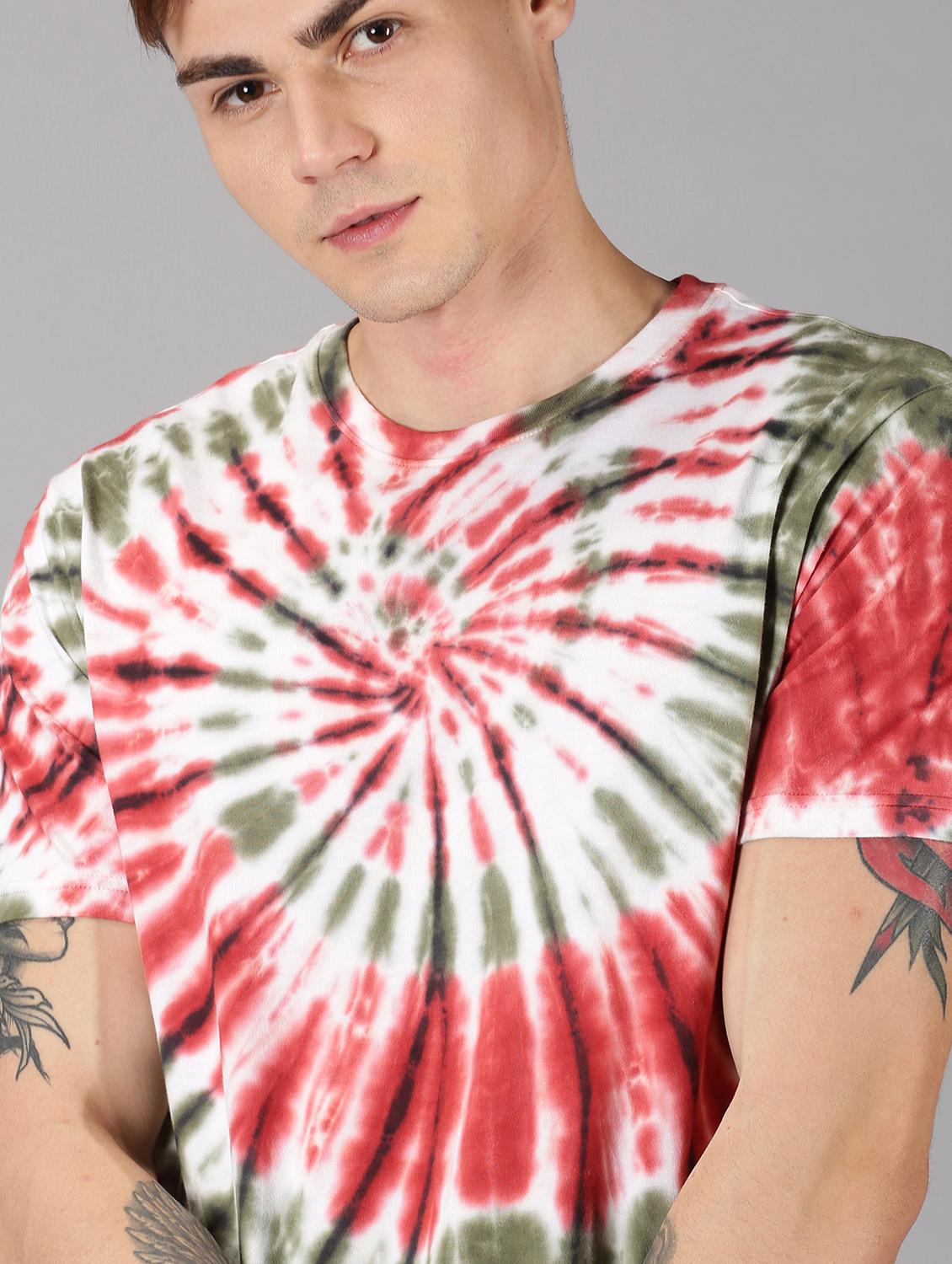 white tie & dye t-shirt - 17551731 - Zoom Image - 5