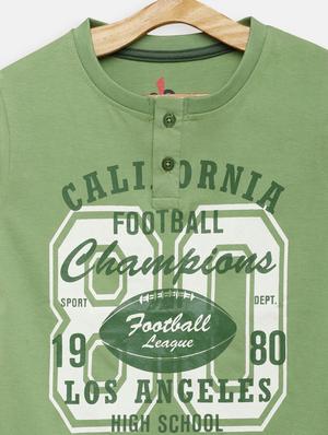 round neck printed t-shirt - 17551838 - Standard Image - 3