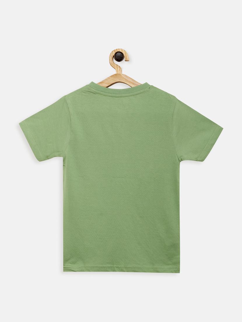 round neck printed t-shirt - 17551838 - Zoom Image - 2