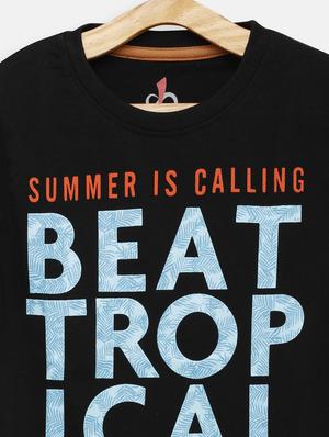 round neck printed t-shirt - 17551842 - Standard Image - 3