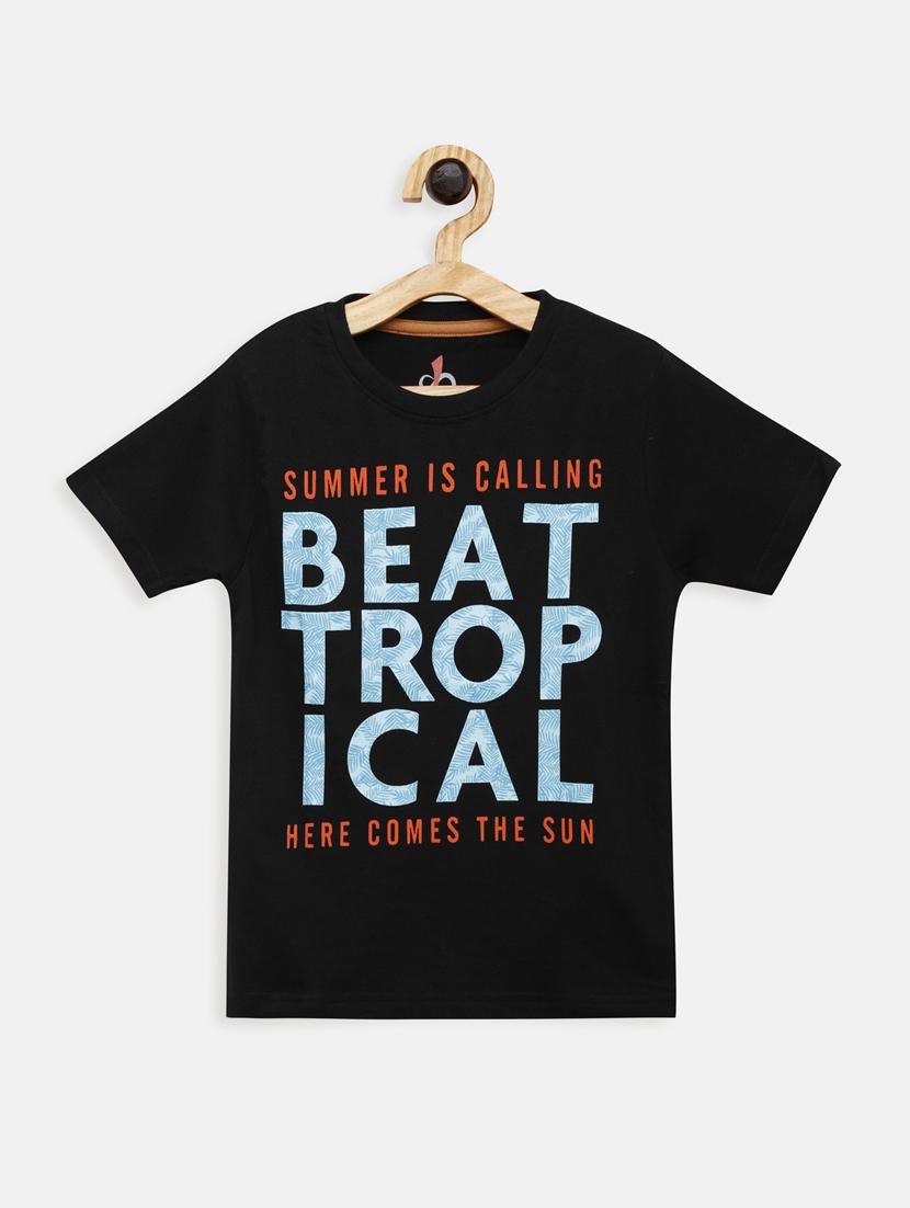 round neck printed t-shirt - 17551842 - Zoom Image - 1