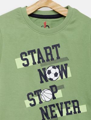 round neck printed t-shirt - 17551846 - Standard Image - 3