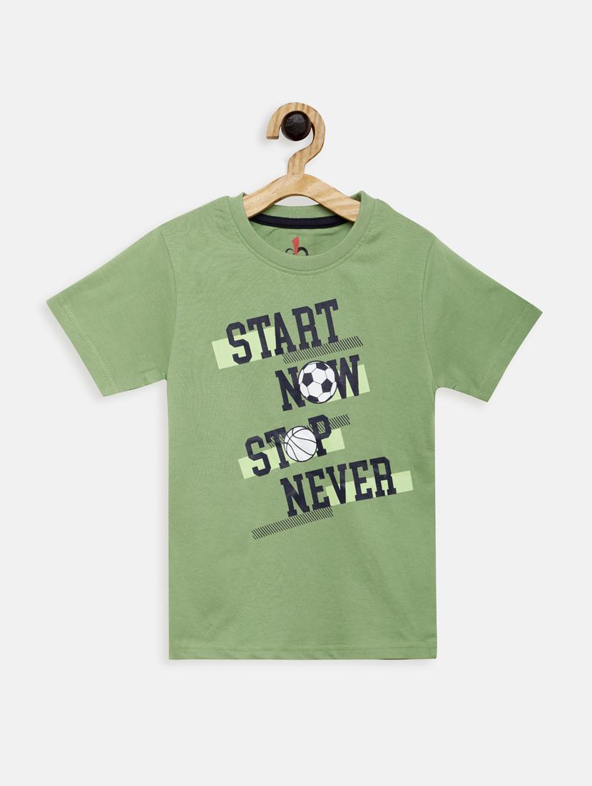 round neck printed t-shirt - 17551846 - Zoom Image - 1