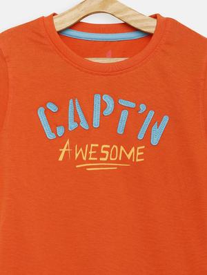 round neck printed t-shirt - 17551850 - Standard Image - 3