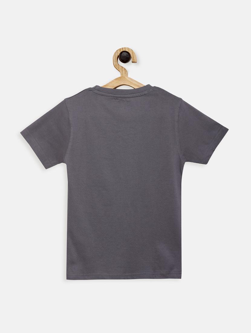 round neck printed t-shirt - 17551851 - Zoom Image - 2