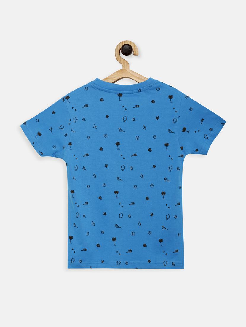 round neck printed t-shirt - 17551853 - Zoom Image - 2